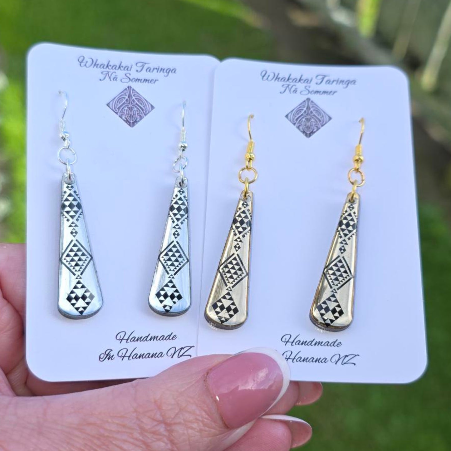 Tāniko Koura Hiriwa | Short Teardrop