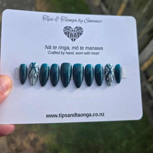 Forest green | Nail set