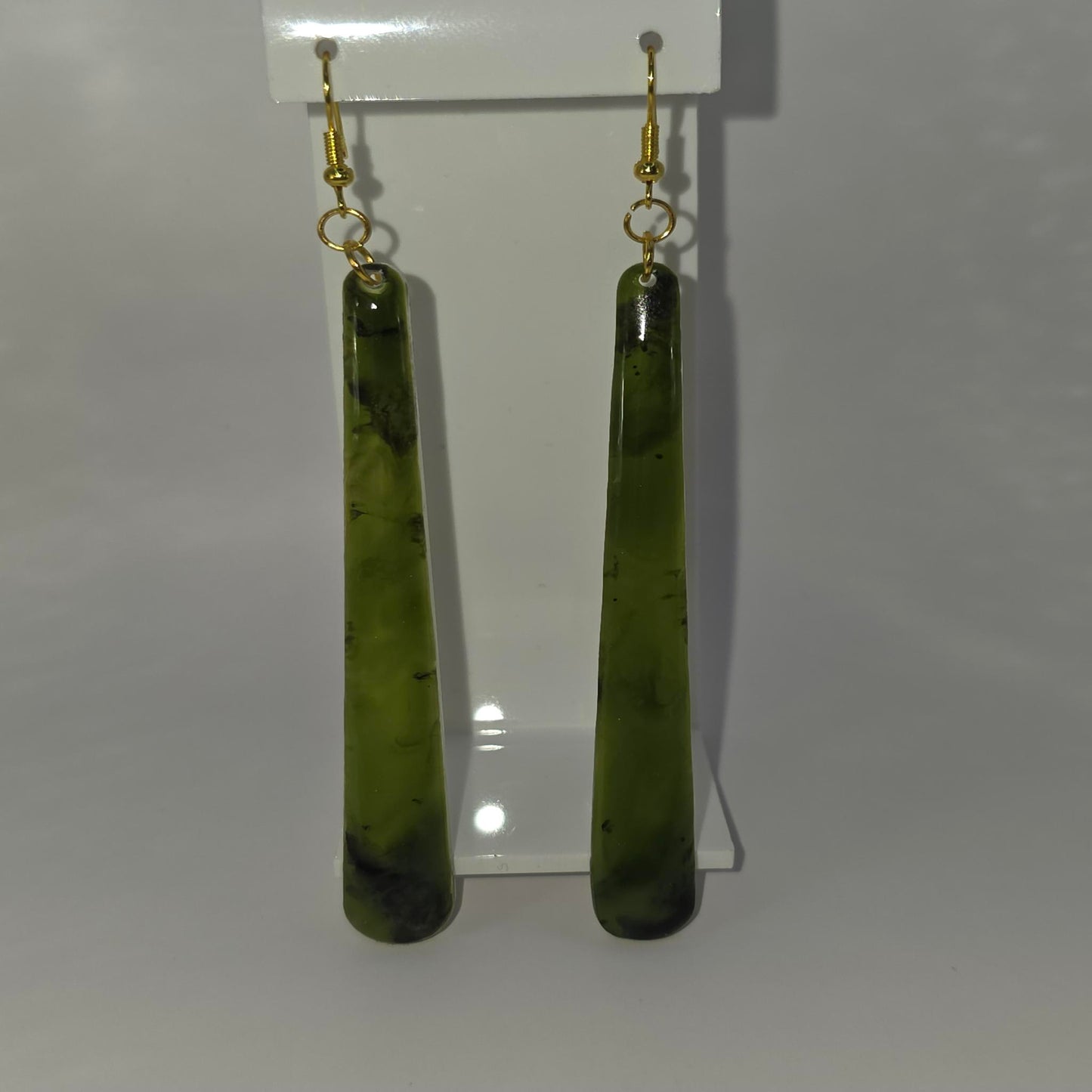 Pounamu Kahurangi inspired | Long teardrop