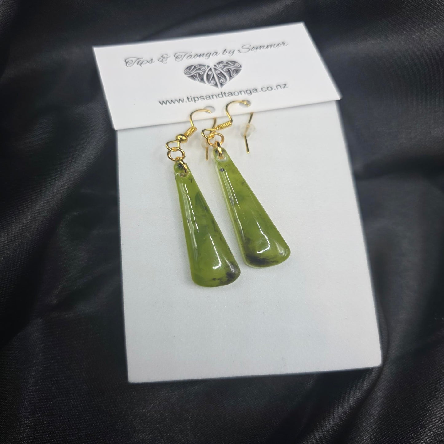 Pounamu inspired | Short teardrop
