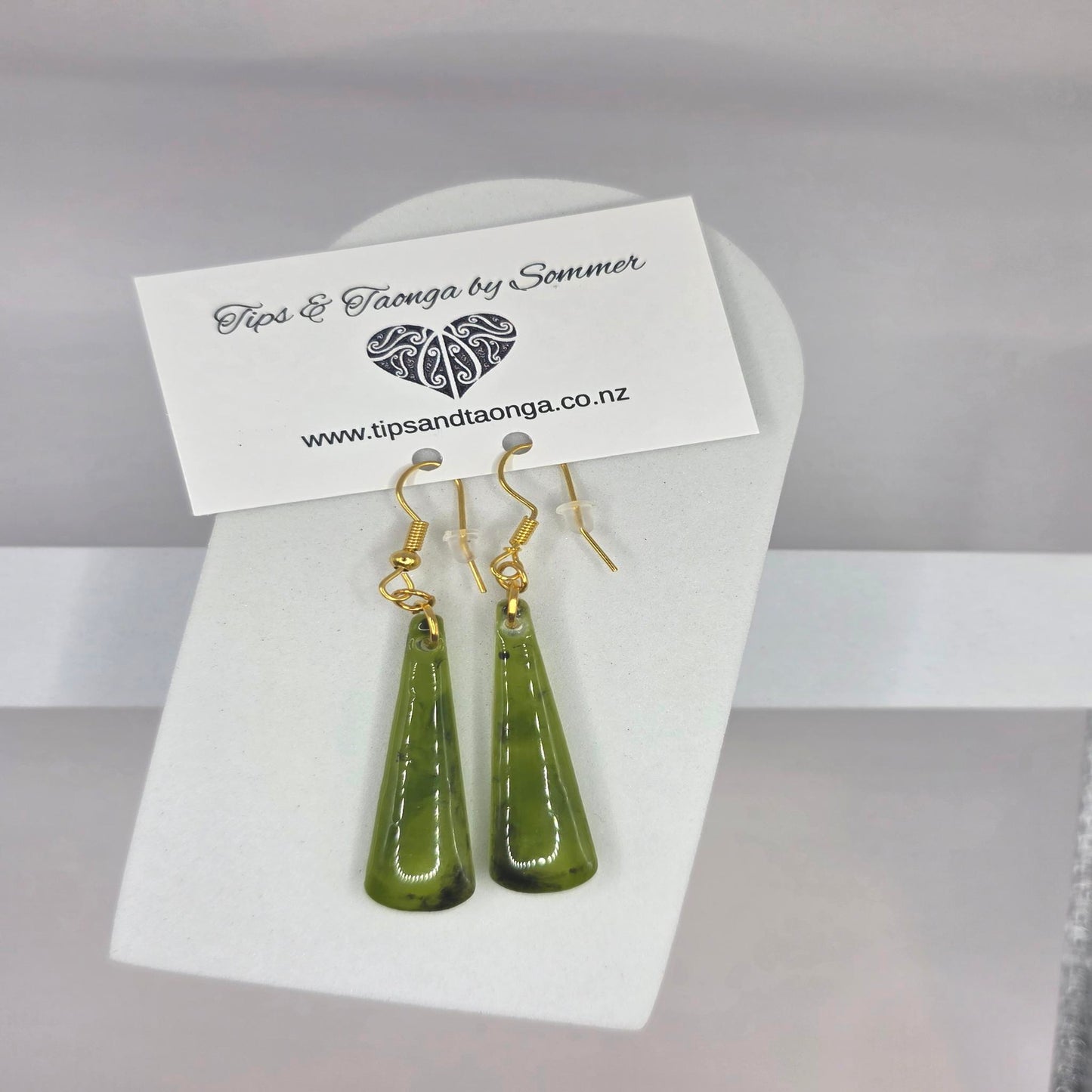 Pounamu inspired | Short teardrop