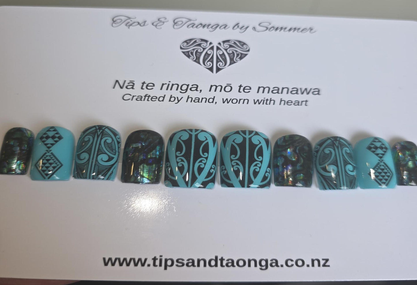 Full designed pāua māori mix