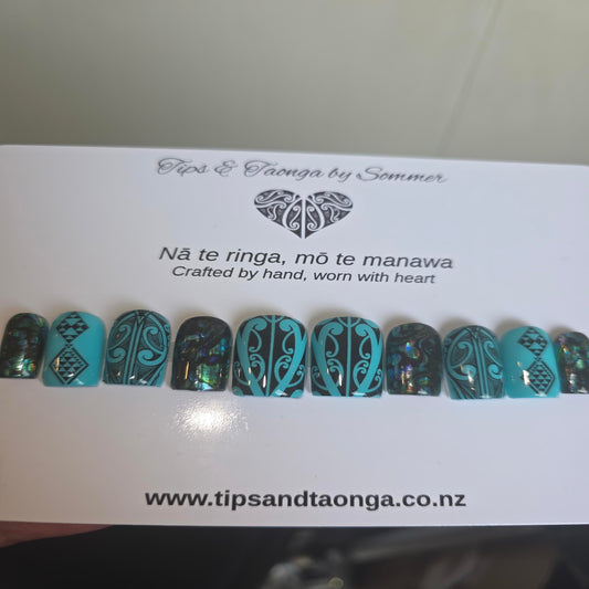 Full designed pāua māori mix