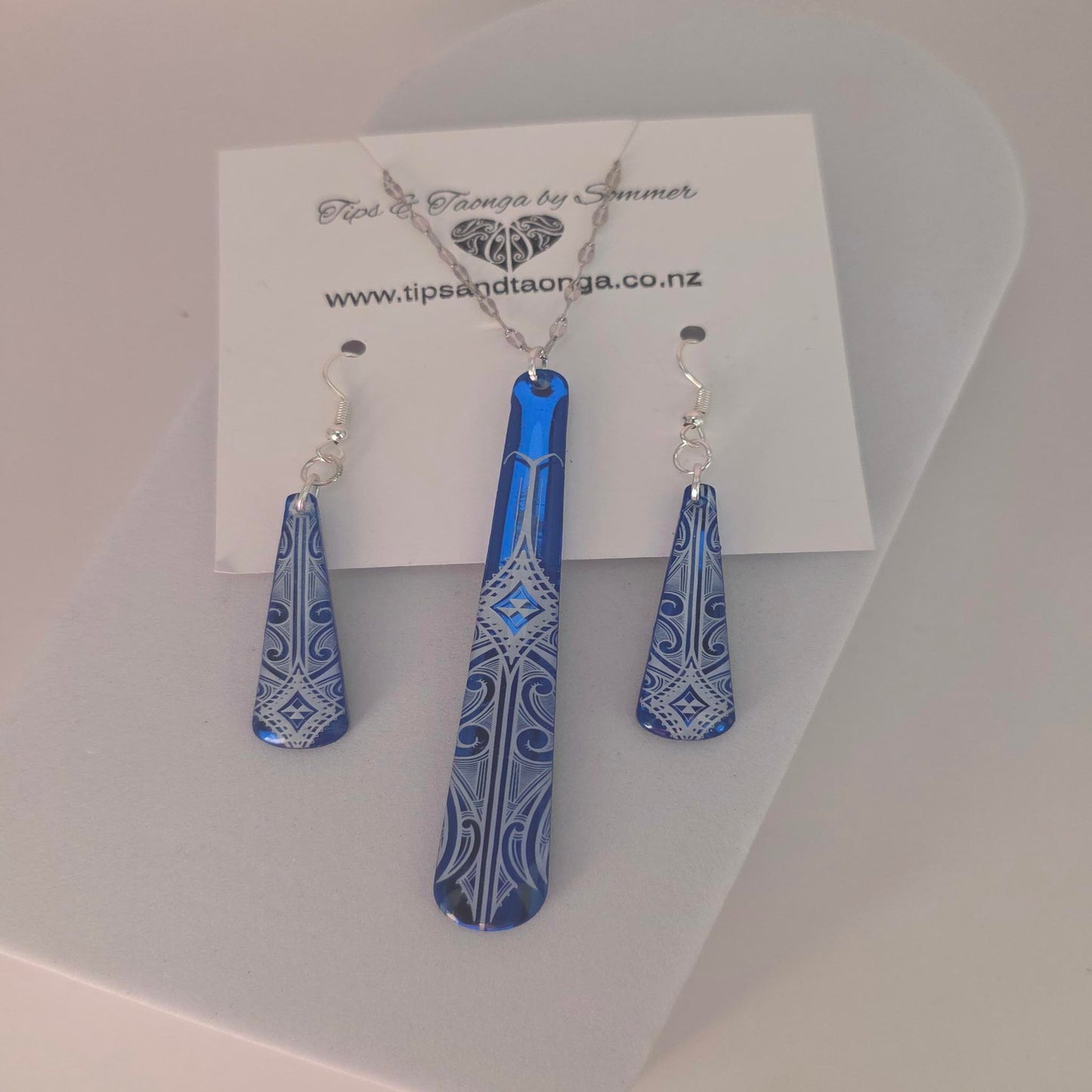 Royale blue | Mirror effect matching set