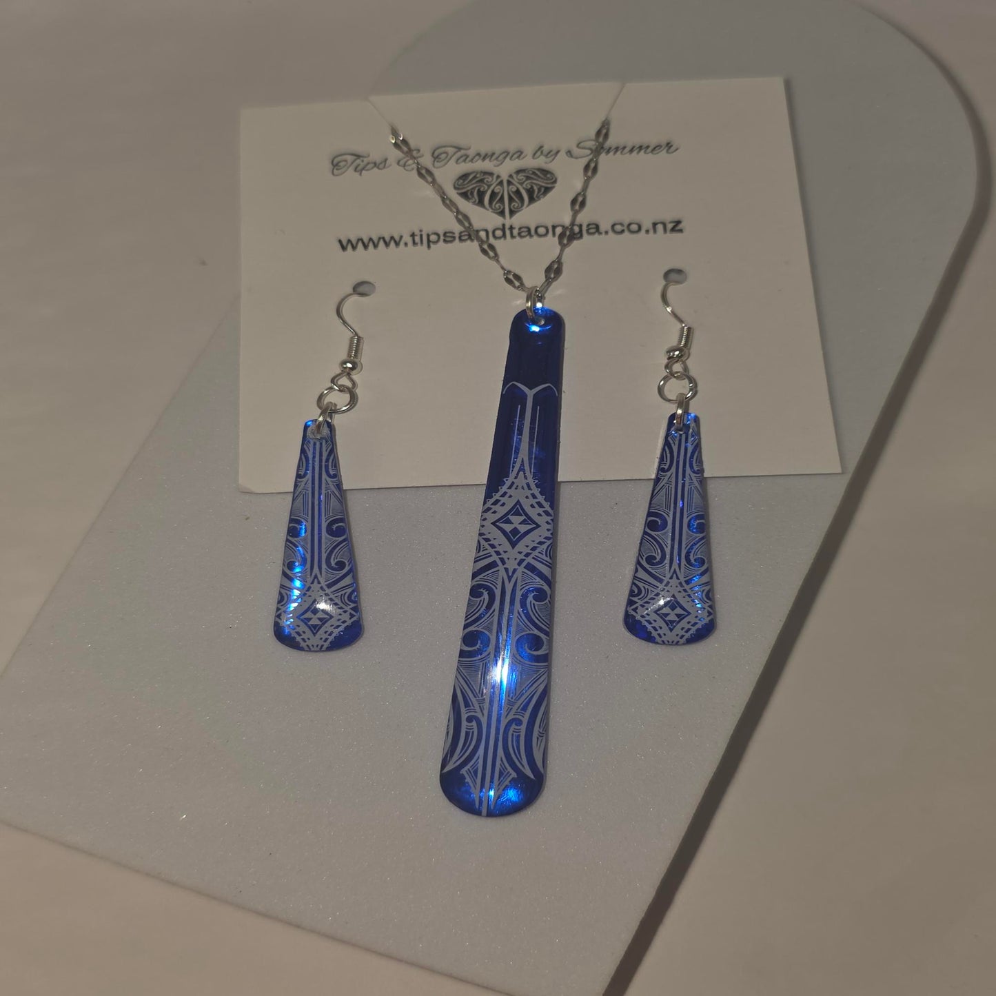 Royale blue | Mirror effect matching set